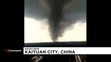 Une tornade frappe la Chine: 6 morts et près de 200 blessés