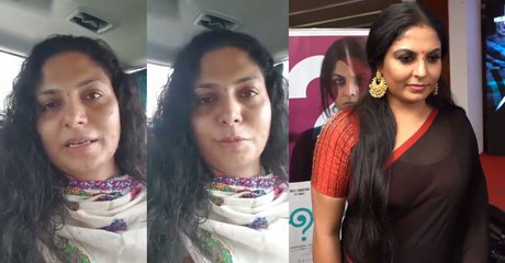 ആശാ ശരത് ആയല്ല, ആ സിനിമയിലെ കഥാപാത്രമായാണ് പ്രത്യക്ഷപ്പെട്ടത് എന്നാണ് ആശയുടെ വിശദീകരണം