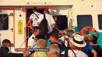 Italie : l'éruption du Stromboli fait un mort et plusieurs blessés
