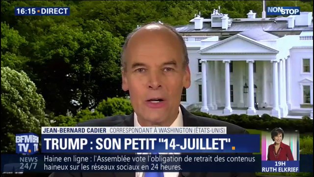 Pour la fête nationale américaine, Donald Trump veut son petit 14-juillet