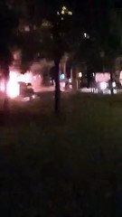 Feu de véhicules avenue Champollion à Dijon