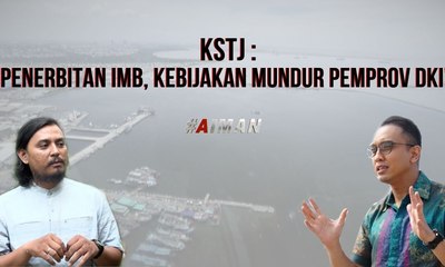 Koalisi Selamatkan Teluk Jakarta: Penertiban IMB, Kebijakan Mundur Pemprov DKI - AIMAN (5)