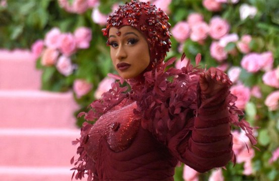 Cardi B's 'stunning' Met Gala look