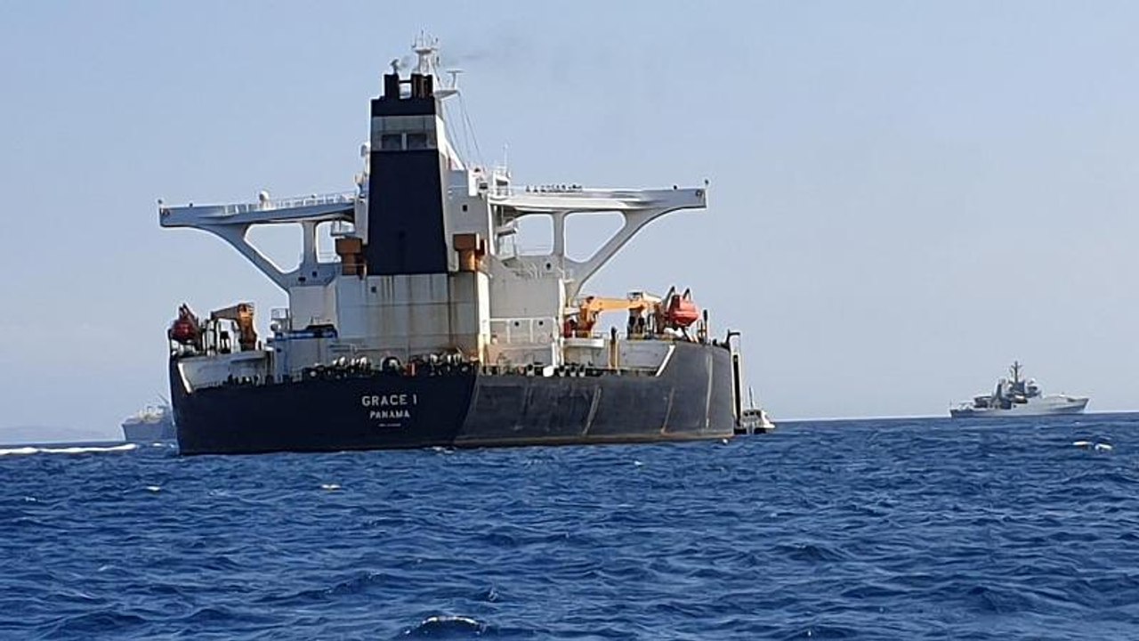 Gibraltar: Öltanker gestoppt