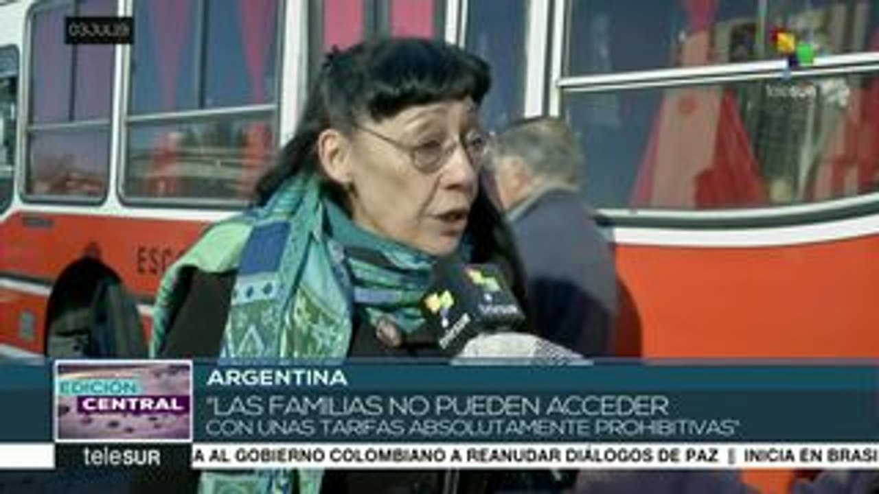Argenitna: protestan contra políticas migratorias de Mauricio Macri