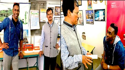 Arunachalam Muruganantham Bravo meet | நாப்கின் செய்வது எப்படி? கோவை வந்து கற்றுக்கொண்ட பிராவோ