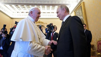 Визит Владимира Путина в Рим