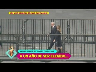 Celebración en el zócalo a un año de elección de AMLO | De Primera Mano