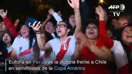 Copa América: euforia de peruanos por pase a la final