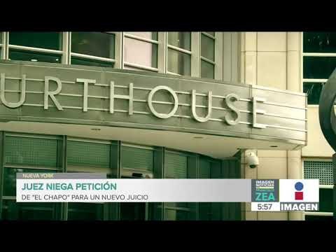 Juez niega petición de 'El Chapo' para realizar nuevo juicio | Noticias con Francisco Zea