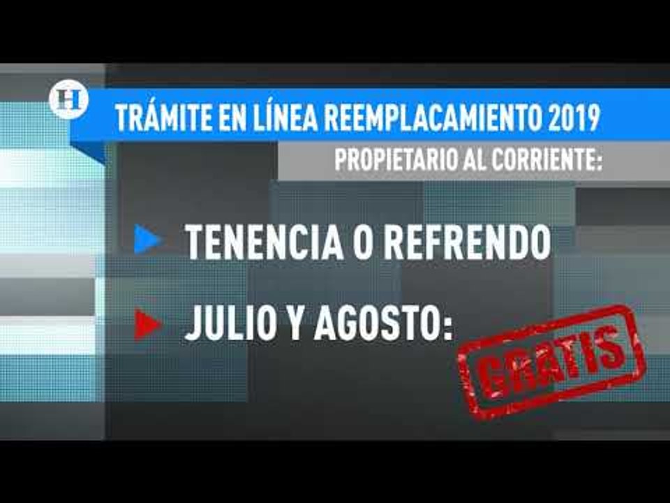 Cómo y dónde reemplacar gratis tu auto del Estado de México
