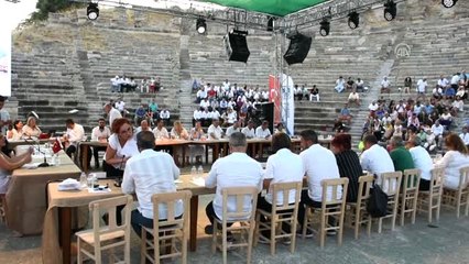 Bodrum Antik Tiyatro'da ilk kez belediye meclis toplantısı