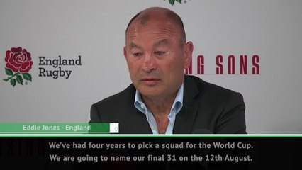 England have 'collective desire' to win World Cup - Jones