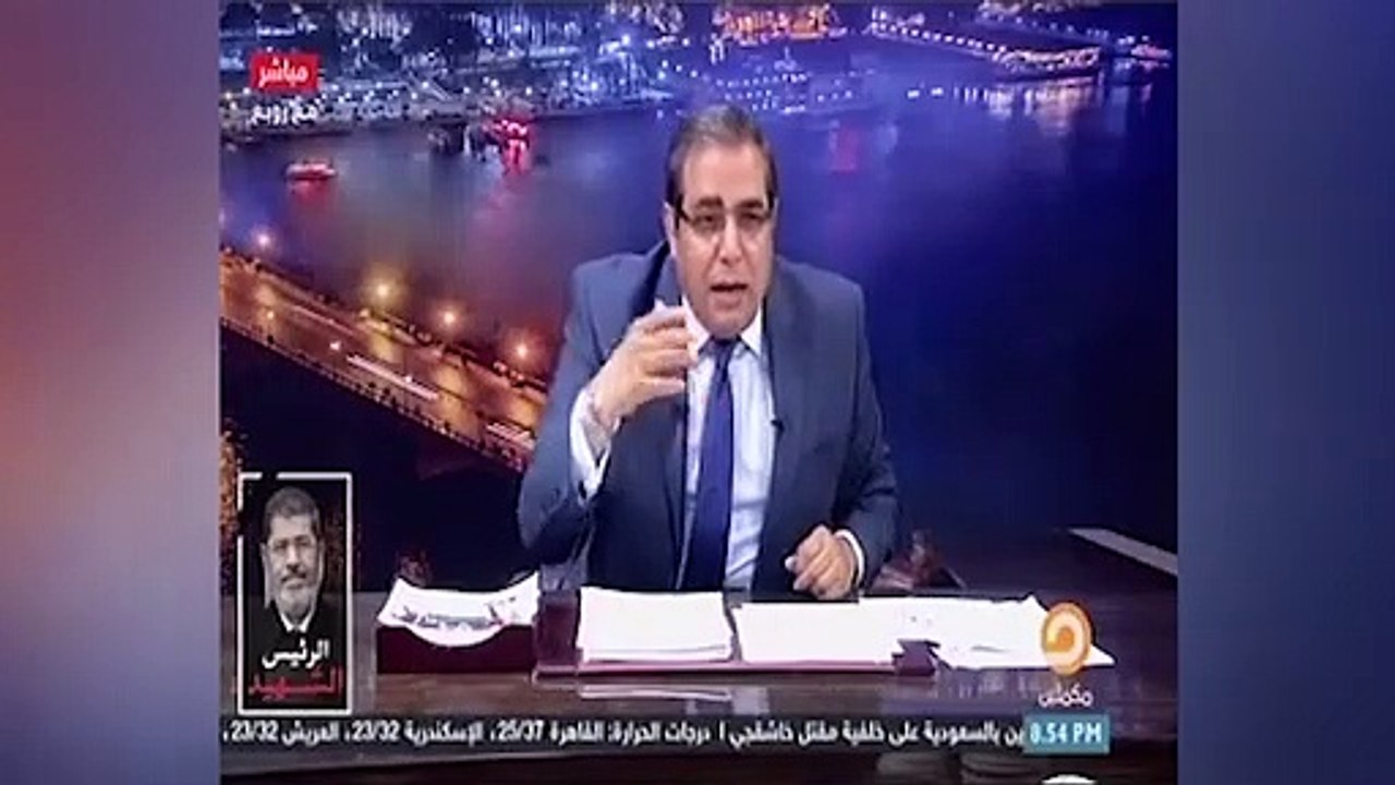الإخوانى حمزة زوبع يستخدم "لفظ خارج" على الهواء