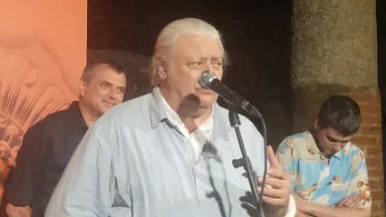 Mario Gas, satisfecho tras el estreno de 'Viejo amigo Cicerón' en Mérida