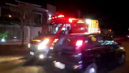Mulher é socorrida após cair de bicicleta no Bairro Santo Onofre