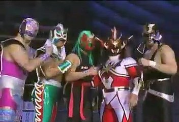 Sasuke, Liger, Ultimo, Delfin & Samurai vs. Rasse, Ken Kid, Shisa, Olimpico & Shibaten (09-02-07)
