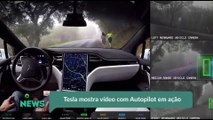 Tesla mostra vídeo com Autopilot em ação
