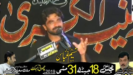 Zakir Naseem Abbas Kot Momin 31st May  18th Jaith  2019  Choti Behak Hafizabad