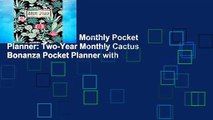 R.E.A.D 2019-2020 Monthly Pocket Planner: Two-Year Monthly Cactus Bonanza Pocket Planner with