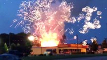 Fireworks Store Catches Fire on the 4th of July