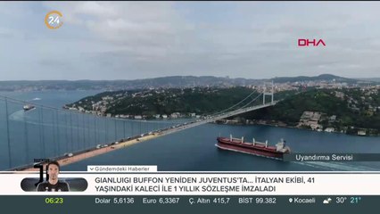 Fatih Sultan Mehmet Köprüsü'ndeki son durum havadan görüntülendi