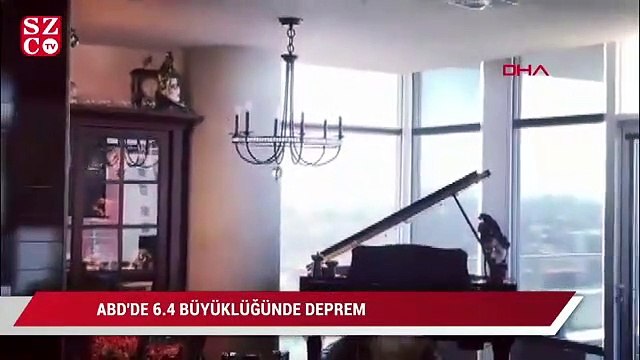 ABD'de 6.4 büyüklüğünde deprem