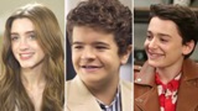 'Stranger Things' Yearbook: Gaten Matarazzo, Noah Schnapp, Natalia Dyer On Which Character is the Biggest Flirt | In Studio