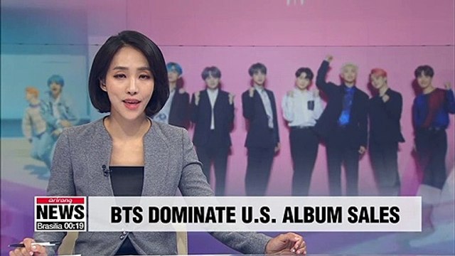 BTS' 'Map of the Soul: Persona' tops chart for bestselling physical album in U.S. in H1