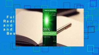 Full version  Dental Radiography: Principles and Techniques--Workbook and Laboratory Manual  Best