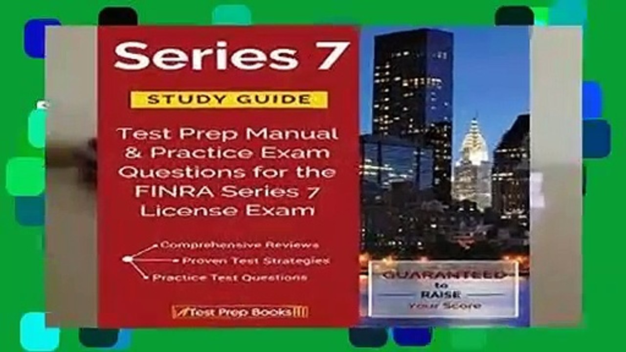 Series 7 Study Guide Test Prep Manual Practice Exam Questions for the