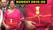Budget 2019: ಬ್ರೀಫ್‌ಕೇಸ್ ಸಂಸ್ಕೃತಿಗೆ ಅಂತ್ಯ ಹಾಡಿದ ನಿರ್ಮಲಾ ಸೀತಾರಾಮನ್