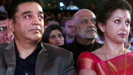 Gouthami alleges kamal foe not paying her salary(Tamil)