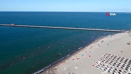 Samsun'un Haziran ayı deniz suyu sıcaklığı Karadeniz'in üzerinde