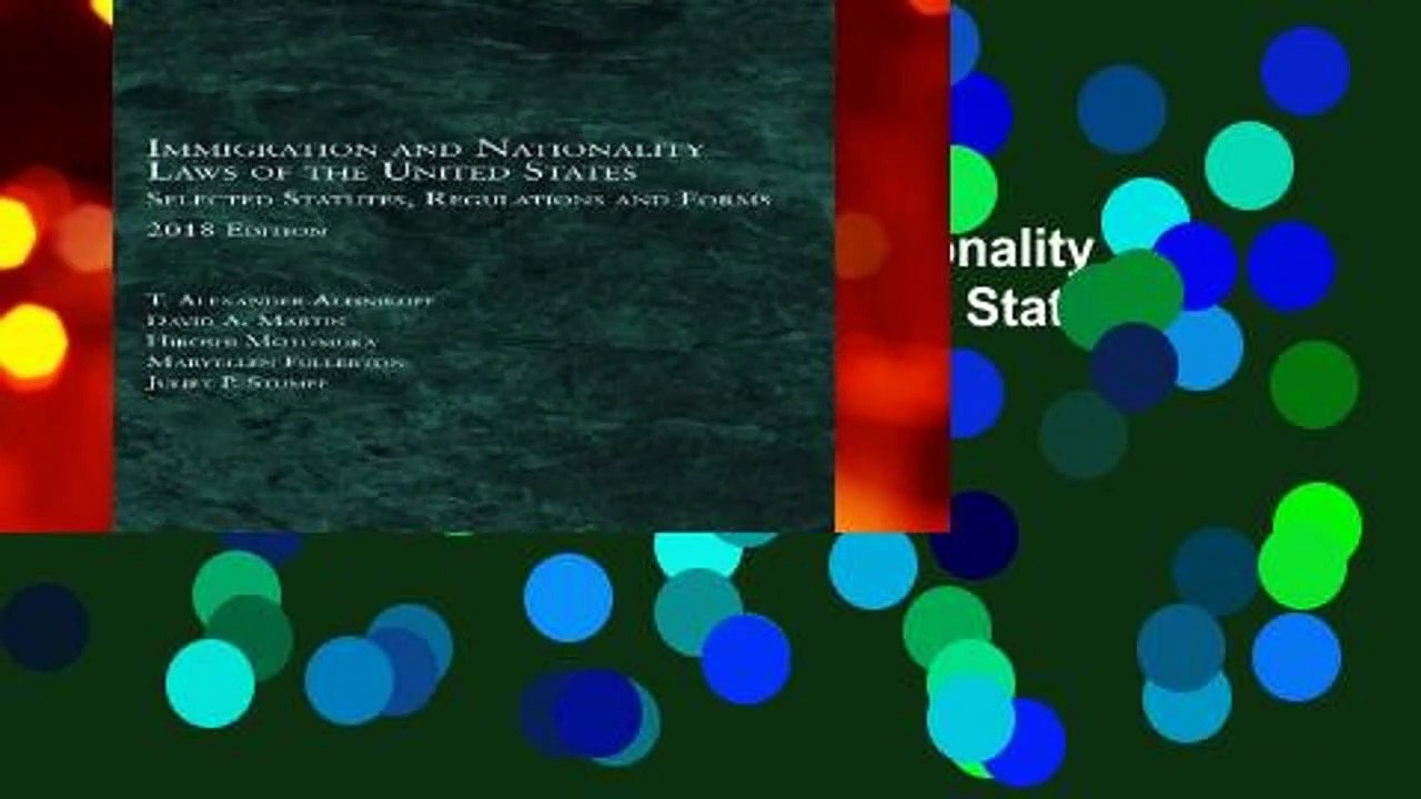 Full version Immigration and Nationality Laws of the United States