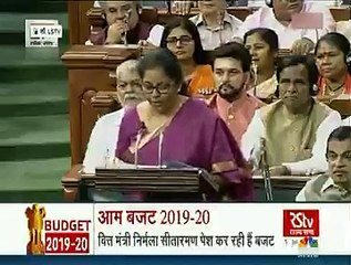 Union Budget 2019: वित्त मंत्री निर्मला सीतारमण ने शायरी के साथ की बजट की शुरूआत, देखें VIDEO