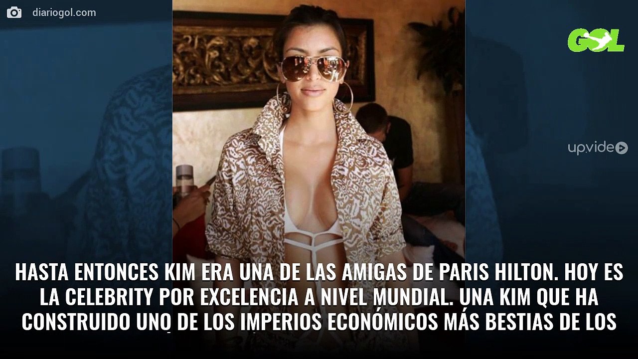¿Te atreves a ver esto? Y es Kim Kardashian antes de rellenarse las caderas