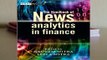 About For Books  The Handbook of News Analytics in Finance (The Wiley Finance Series)  Best