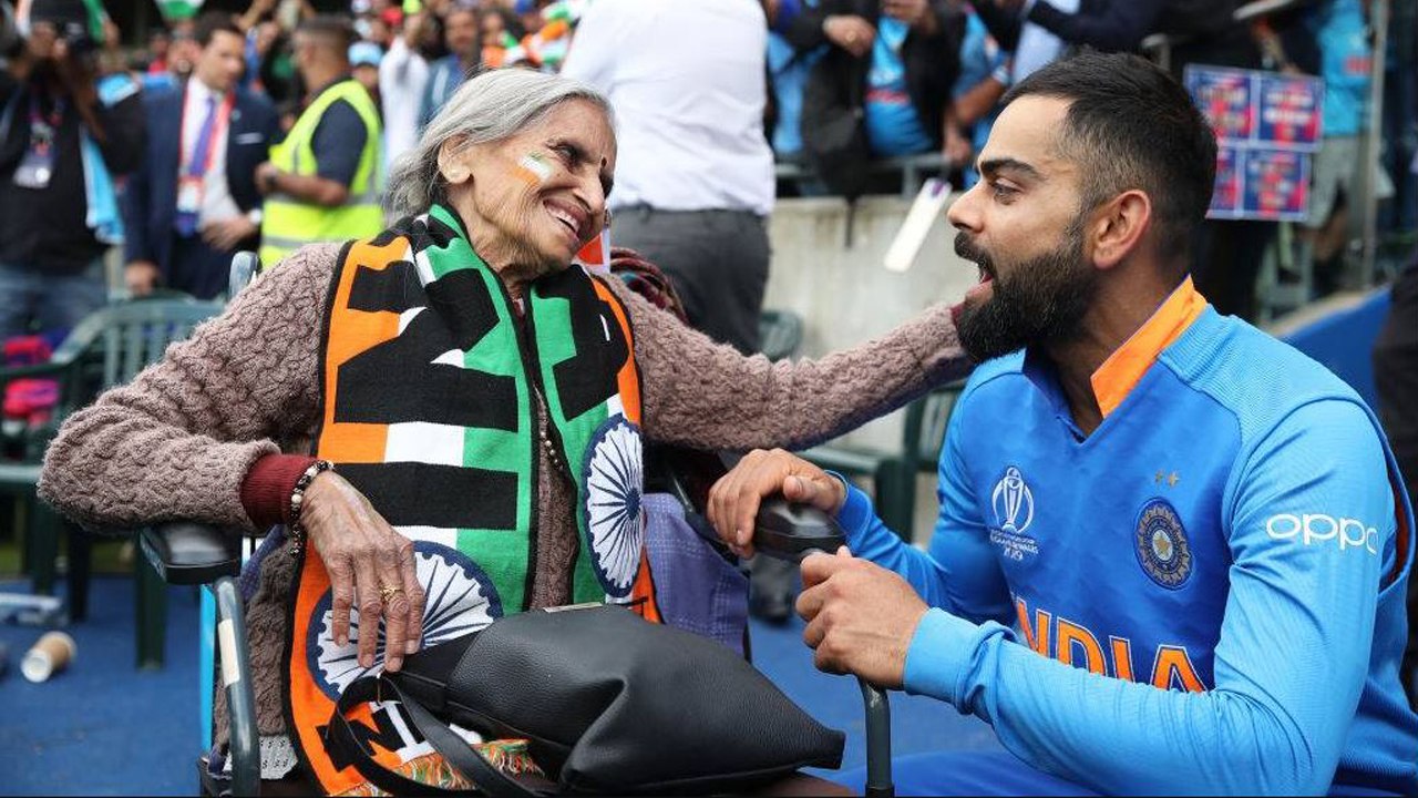 World Cup 2019: Virat Kohli's 87 years old Fan to be face of a Pepsico Ad | वनइंडिया हिंदी