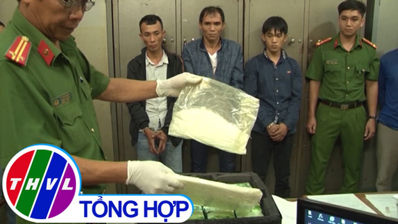 THVL | Bắt quả tang 3 đối tượng vận chuyển hơn 10kg ma túy tại Đồng Tháp