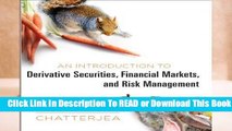 About For Books  An Introduction to Derivative Securities, Financial Markets, and Risk Management