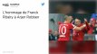 Bayern Munich : Franck Ribéry rend hommage à Arjen Robben
