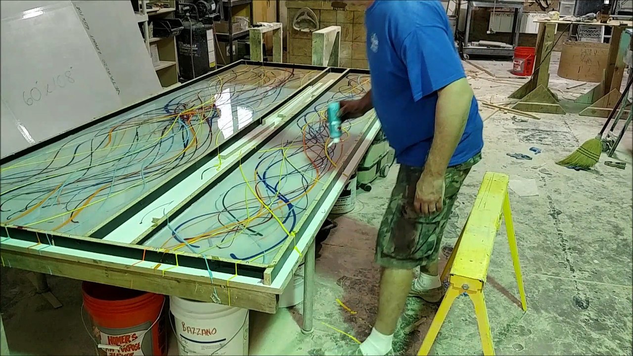 How to make a Colorful Swirly Bar Top