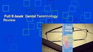 Full E-book  Dental Terminology  Review