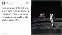 Par mégarde, la Nasa a vendu ses vidéos originales des premiers pas d’Armstrong sur la Lune