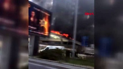 ZİNCİRLİKUYU'DA KORKUTAN YANGIN