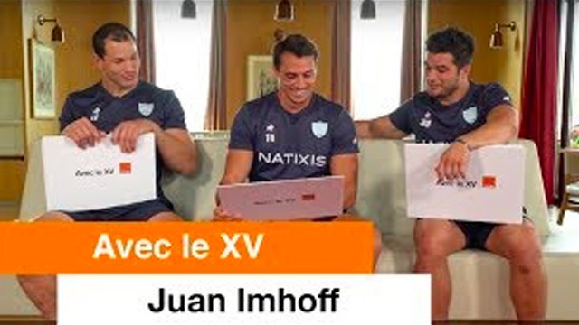 How French Are You Juan Imhoff - Team Orange Rugby