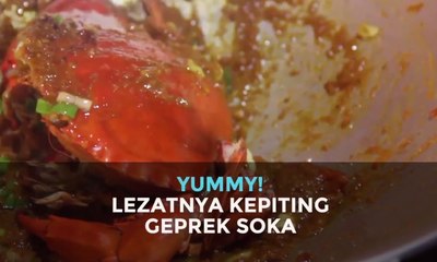 Yummy! Lezatnya Kepiting Geprek Soka