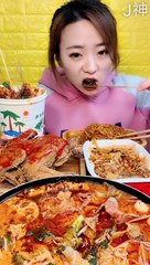 抖音 吃播精選 大胃王合集 炸雞 魷魚 小龍蝦 烤串 不是問題 丨MUKBANG Big Eater Eating Show丨大食い
