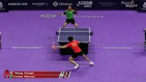 Wang Chuqin vs Marcos Freitas | 2019 ITTF Korea Open Highlights (R32)